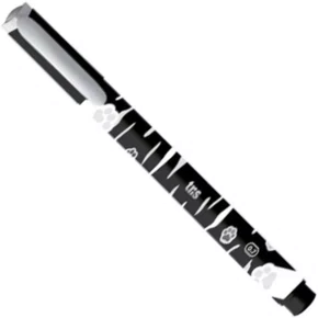 Caneta Esferográfica 0,7mm Preto Pets Holic Tris