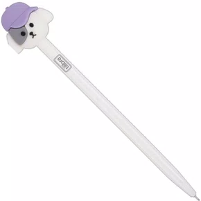 Caneta Gel 0.5mm Retrátil Lilás Dogs Tilibra