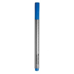 Caneta Grip Ponta Fina Azul Escuro Faber Castell
