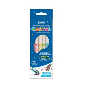 Caneta Hidrocor 6 Unidades Mágicas Tilibra