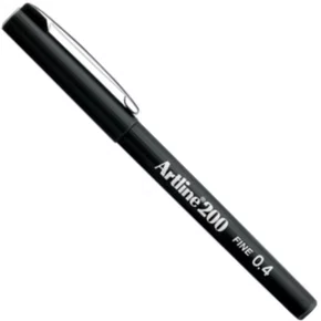 Caneta Hidrográfica Ponta Fina 0.4mm Artline Tilibra