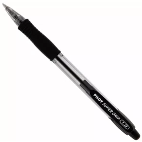 Caneta Super Grip 1.0 Preta Pilot