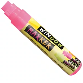 Caneta Vitrine Window Marker Rosa Acrilex