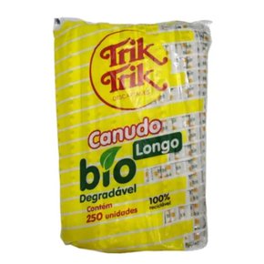 Canudo Vitamina Longo Trik Trik C/ 250un
