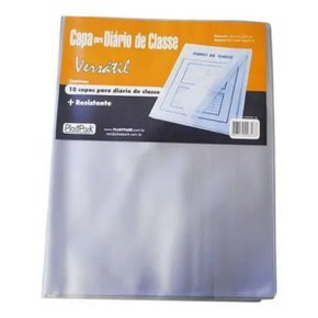Capa Plástica para Diário de Classe Romitec