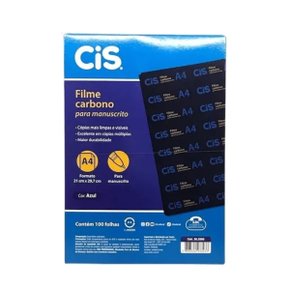 Carbono Filme Azul Manual Cis C/ 100fls