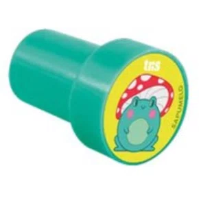 Carimbo Divertidos Verde Água Sapumelo Animalucos Tris