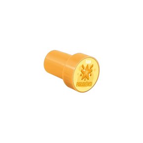 Carimbo Pedagógico Amarelo Parabéns! Tris