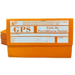 Carnê GPS 12 Guias Página Brasil