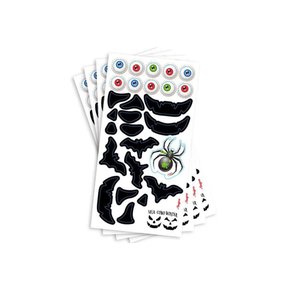 Cartela de Adesivo Decorativo 72 Unidades Halloween Regina