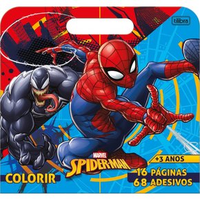 Livro Infantil 50 páginas para colorir - Homem-Aranha