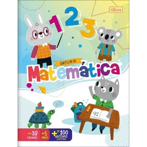 Cartilha Matemática 32 Páginas Tilibra