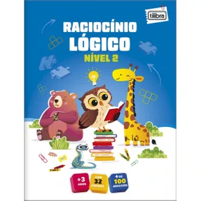 Cartilha Raciocínio Logico Nível 2 (+3 anos) Tilibra