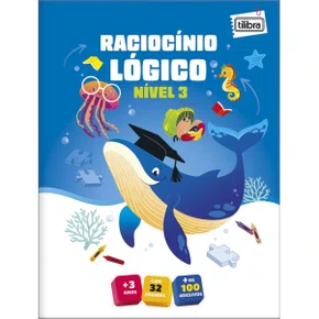 Cartilha Raciocínio Logico Nível 3 (+3 anos) Tilibra