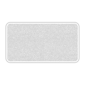 Cartolina EVA Glitter Branco 40x60 Unidade Seller