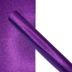 Cartolina EVA Glitter Roxo 40x60 Unidade Seller