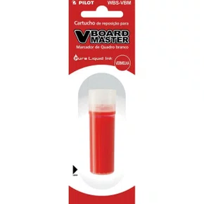Cartucho Para Quadro Branco Vermelho Board Pilot