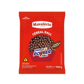 Cereal Crocante Chocolate Choco Power Ball 500g  Mavalério