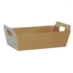 Cesta Papel Cartão Grande Ouro Xingo