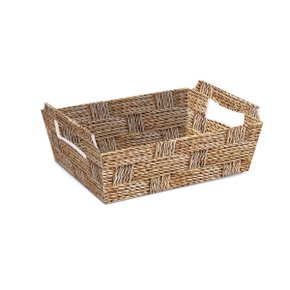 Cesta Papel Cartão Medio Palha Vietna Cromus