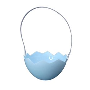 Cesta Para Ovos Páscoa Azul Claro FestPlastik