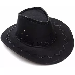 Chapéu Cowboy Preto Adulto – Ref. M-231390