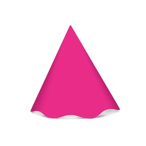 Chapéu De Aniversário Pink 08un Kaixote