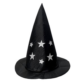Chapéu de Bruxa Estrelas Halloween Badukale