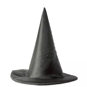 Chapéu de Bruxa Preto Liso Farfan