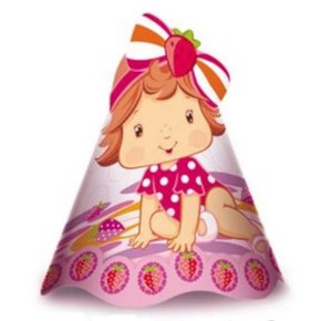 Chapéu Regina Moranguinho C/ 08 Unidades