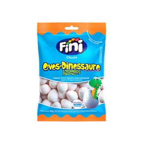 Chiclete Ovos de Dinossauros Azedinhos 80g Fini