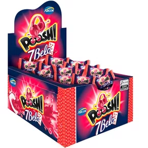 Chiclete Poosh 7Belo 40 Unidades Arcor