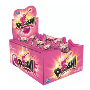 Chiclete Poosh Tutti Frutti 40 Unidades Arcor
