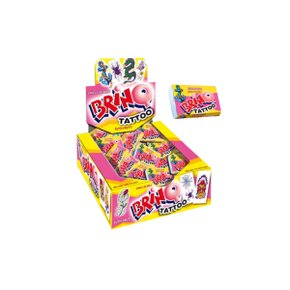 Chiclete Tattoo Tutti Frutti 350g Brinq Toffano
