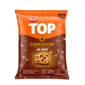 Chipshow Gotas de Chocolate Ao Leite 1,01kg Top Harald