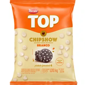 ChipShow Gotinha Chocolate Branco 1,010kg Top Harald