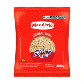Choco Power Ball Branco Micro 300g Mavalerio