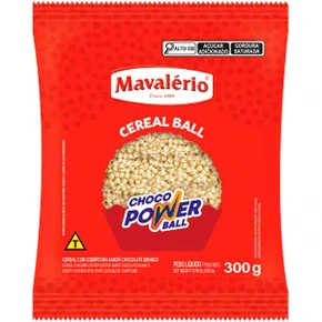 Choco Power Ball Branco Micro 300g Mavalerio