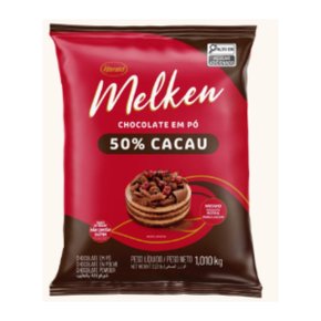 Chocolate em pó 50% Melken 1,050kg HARALD