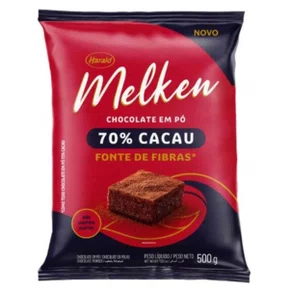Chocolate Em Pó 70% Cacau 500g Melken Harald