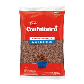 Chocolate Granulado Macio 1,050Kg Confeiteiro Harald