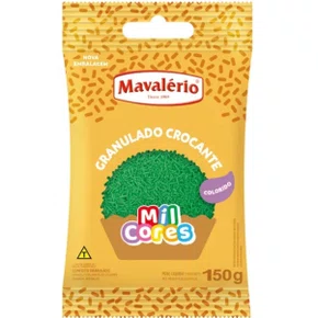 Chocolate Granulado Verde 150g Mavalerio