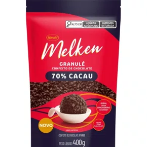 Chocolate Granulé 70% Cacau Melken 400g