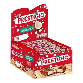Chocolate Prestígio Ao Leite 33g Caixa 30 Unidades Nestlé