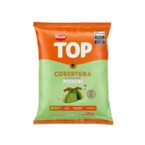 COBERTURA CHOC PISTACHE TOP GOTAS HARALD 1,010KG