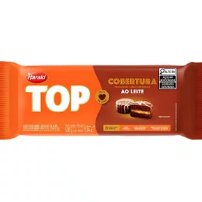 Cobertura Chocolate Ao Leite Top Harald 500g