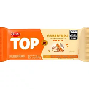 Cobertura Chocolate Branco Top Harald 500g