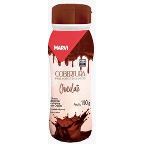 Cobertura para Sorvete de Chocolate Marvi 190g