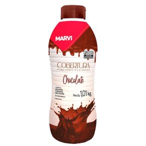 Cobertura Sorvete Chocolate 1,01kg Marvi