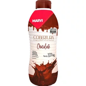 Cobertura Sorvete Chocolate 1,01kg Marvi